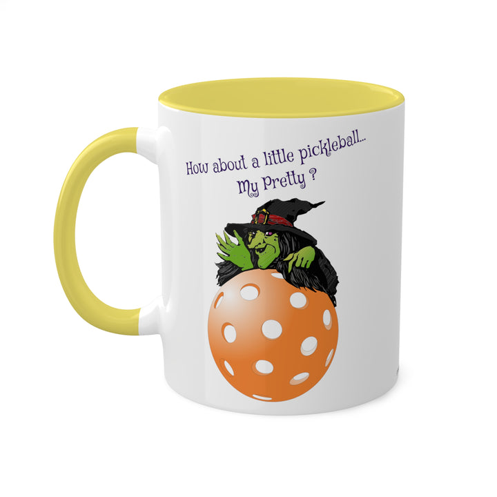 Pickleball Witch Coffee Mug - Great Pickleball Stuff