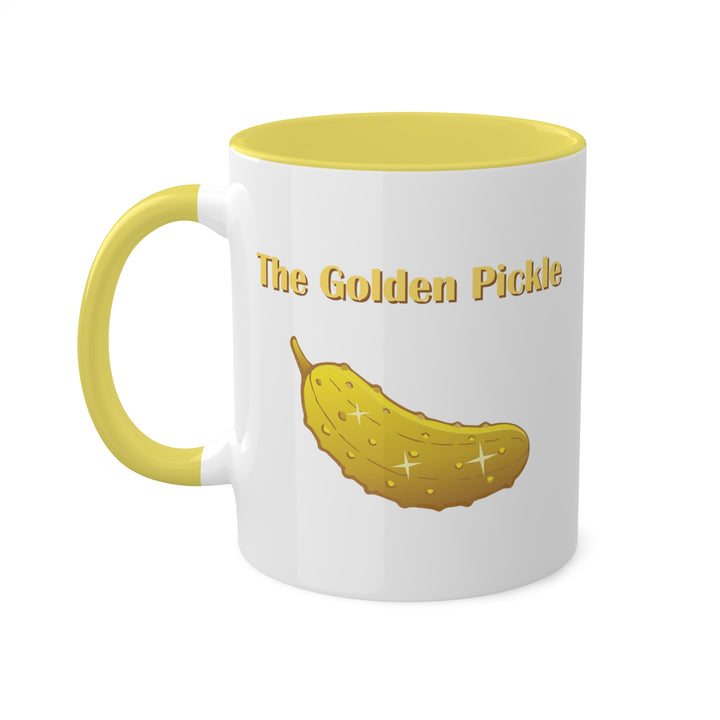 The Golden Pickle Coffee Mug-Great Pickleball Stuff