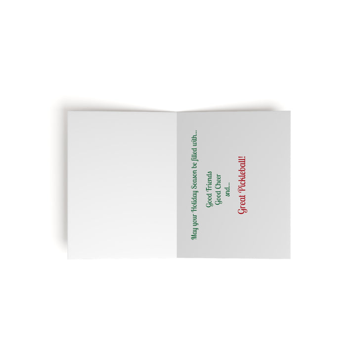 Pickleball Helix Tree Greeting Cards (Folded with Envelopes) - Great Pickleball Stuff