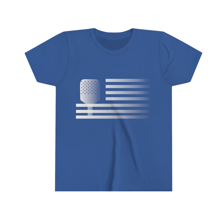 Paddle Flag  Youth T-Shirt - Great Pickleball Stuff