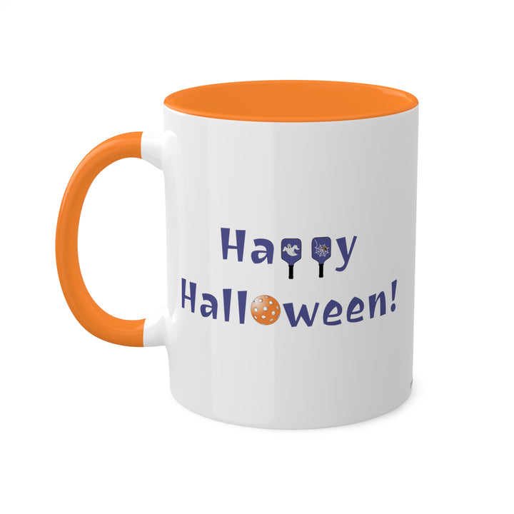 Happy Halloween Coffee Mug - Great Pickleball Stuff