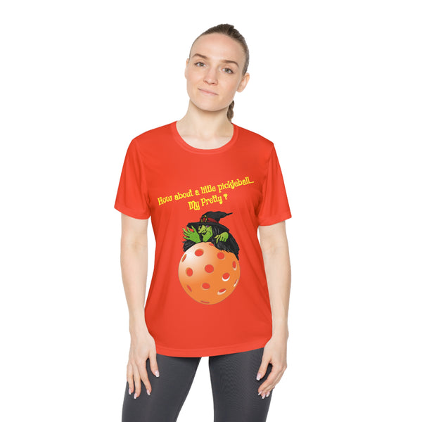 Pickleball Witch Women's Moisture-Wicking T-Shirt