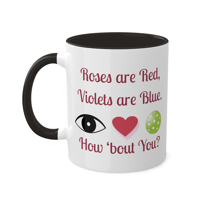 Roses are Red Coffee Mug - Great Pickleball Stuff