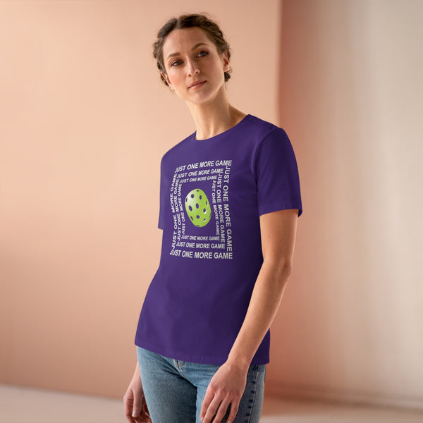 Just One More Game Square Women's Premium T-shirt