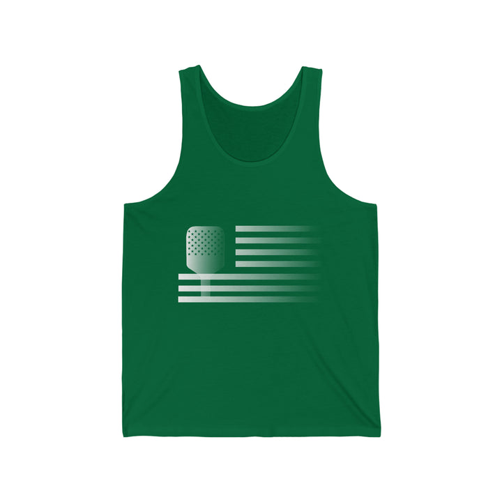 Paddle Flag Unisex Cotton Tank - Great Pickleball Stuff