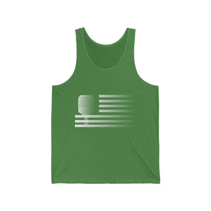 Paddle Flag Unisex Cotton Tank - Great Pickleball Stuff