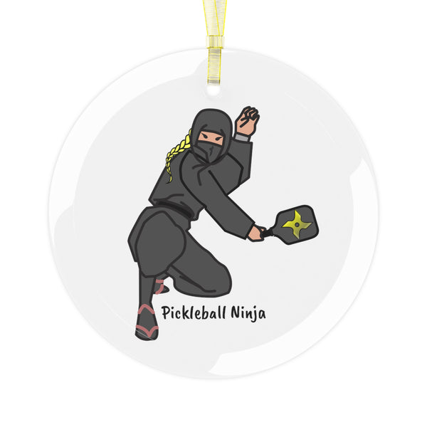 Pickleball Ninja-Female Window Hanging-Great Pickleball Stuff