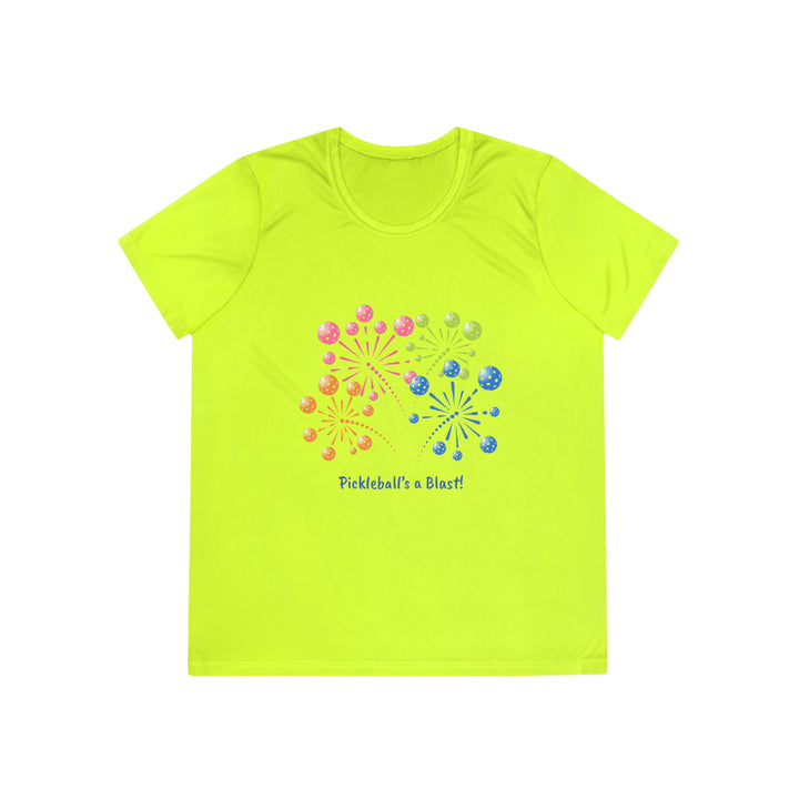 Pickleball's a Blast Women's Moisture-Wicking T-Shirt - Great Pickleball Stuff