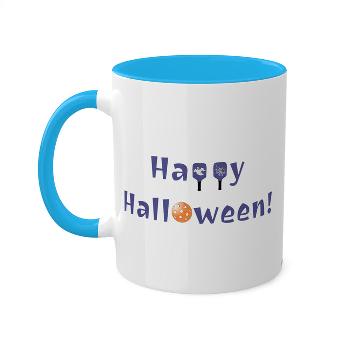 Happy Halloween Coffee Mug - Great Pickleball Stuff