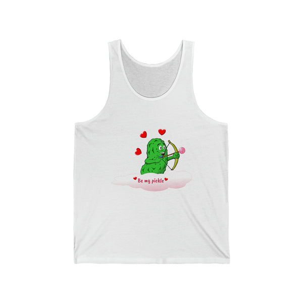 Be My Pickle Unisex Cotton Tank