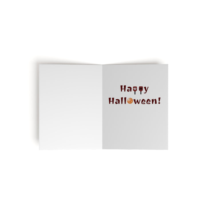 Pickleball Witch Greeting Cards (Folded with Envelopes) - Great Pickleball Stuff