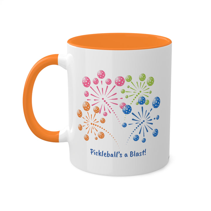 Pickleball's a Blast Coffee Mug-Great Pickleball Stuff