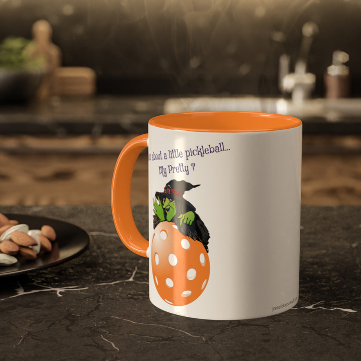 Pickleball Witch Coffee Mug - Great Pickleball Stuff