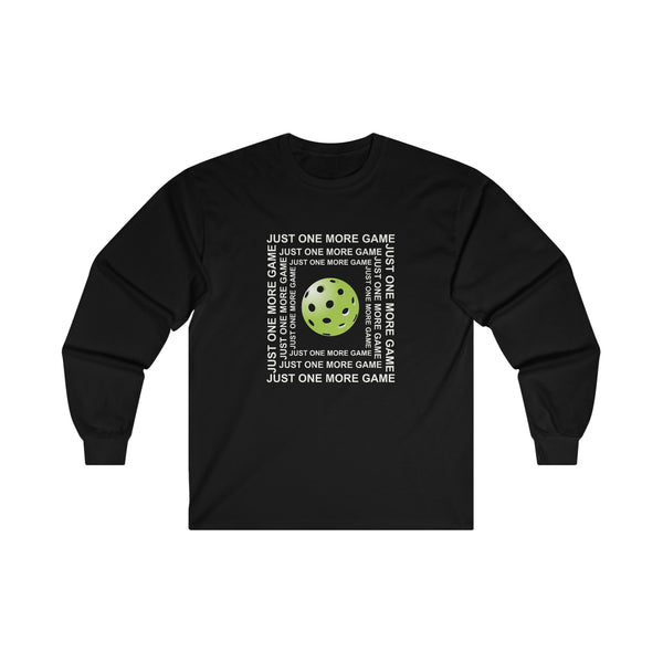 Just One More Game Square Ultra Cotton Long Sleeve Tee