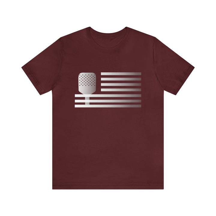 Paddle Flag Unisex T-Shirt - Great Pickleball Stuff