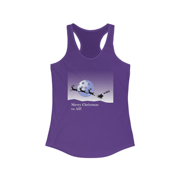 Pickleball  Ho-Ho-2 Women's Racerback Tank