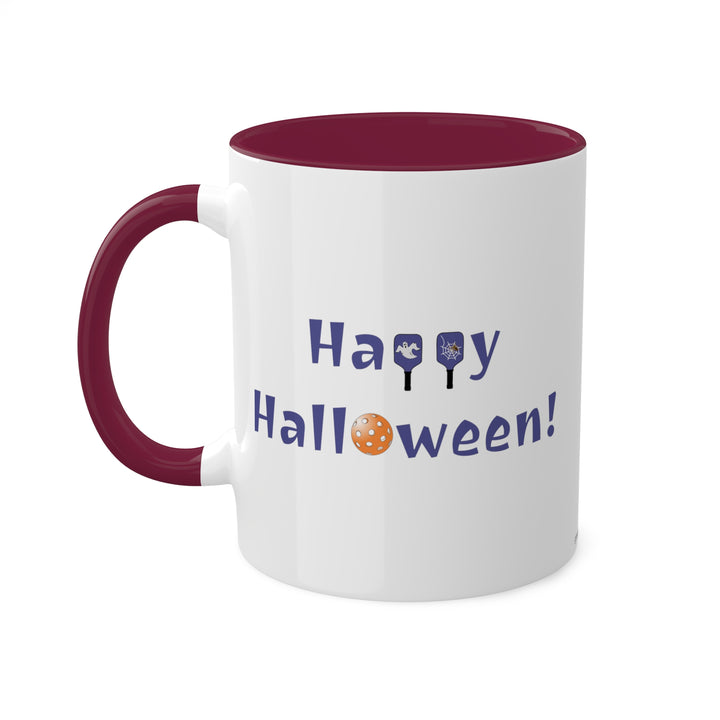 Happy Halloween Coffee Mug - Great Pickleball Stuff