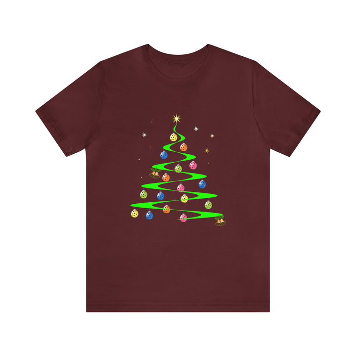 Pickleball Helix Tree Unisex T-Shirt - Great Pickleball Stuff
