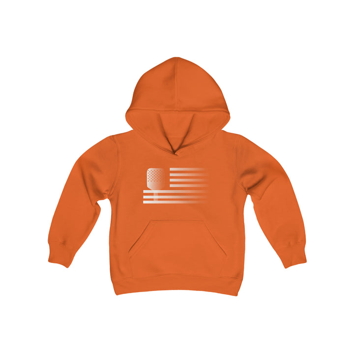 Paddle Flag  Youth Hoodie - Great Pickleball Stuff