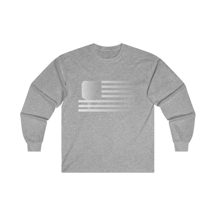 Paddle Flag  Ultra Cotton Long Sleeve Tee - Great Pickleball Stuff