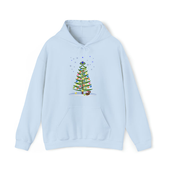 Pickleball Christmas Tree Unisex Hoodie - Great Pickleball Stuff