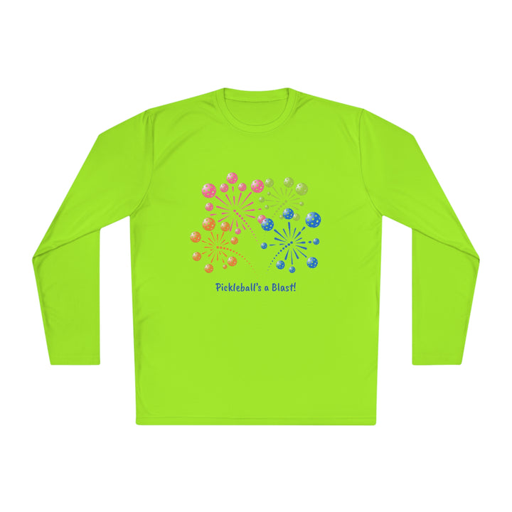 Pickleball's a Blast Unisex Moisture-Wicking Long Sleeve Tee - Great Pickleball Stuff