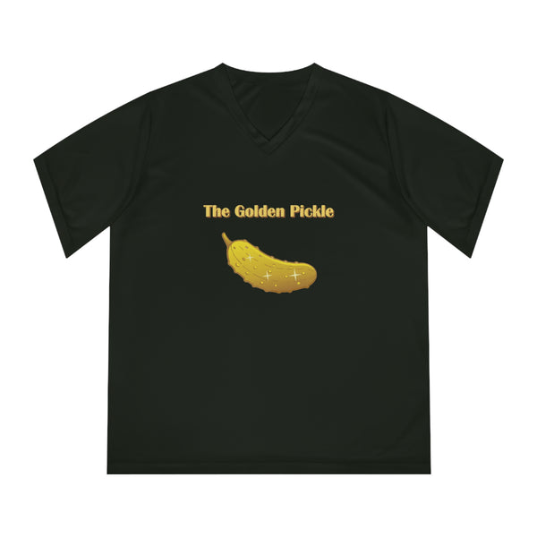 The Golden Pickle Women's Moisture-Wicking V-Neck T-Shirt