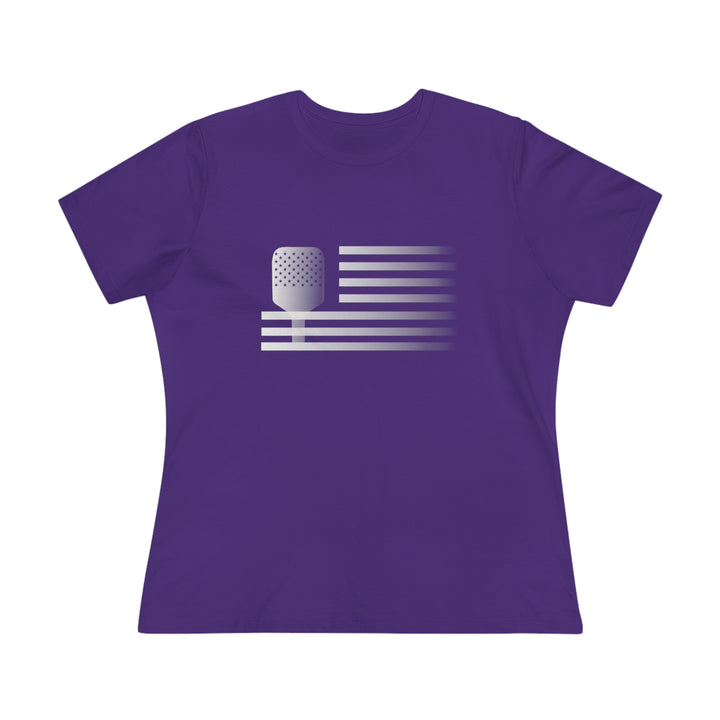 Paddle Flag Women's Relaxed-Fit T-shirt - Great Pickleball Stuff