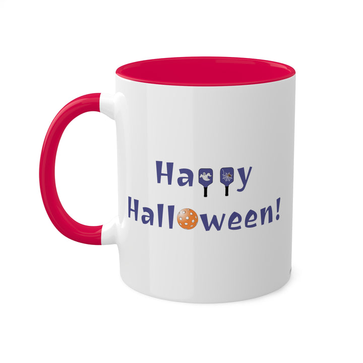 Happy Halloween Coffee Mug - Great Pickleball Stuff