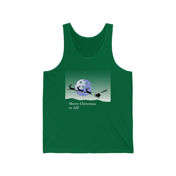 Pickleball Ho-Ho-2 Unisex Cotton Tank