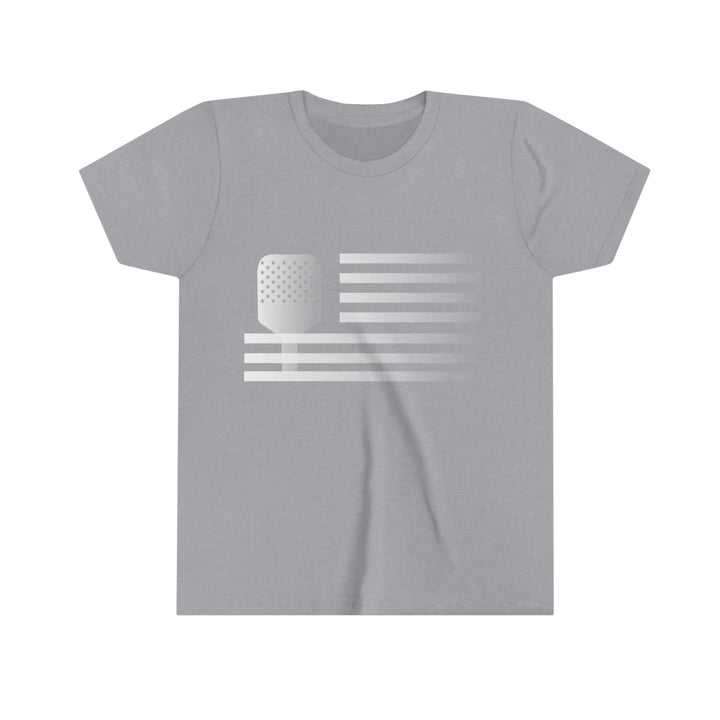 Paddle Flag  Youth T-Shirt - Great Pickleball Stuff