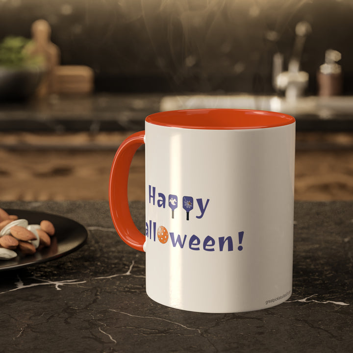 Happy Halloween Coffee Mug - Great Pickleball Stuff