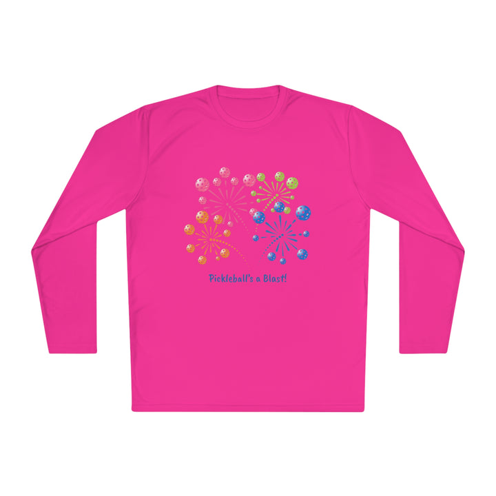 Pickleball's a Blast Unisex Moisture-Wicking Long Sleeve Tee - Great Pickleball Stuff