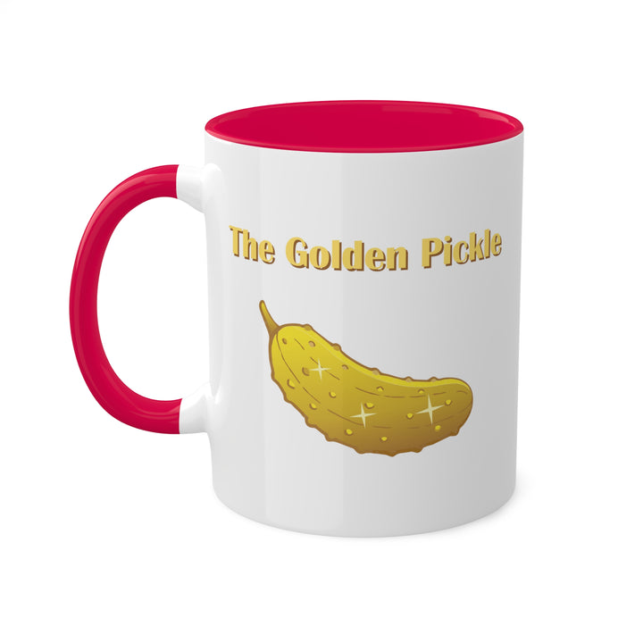 The Golden Pickle Coffee Mug-Great Pickleball Stuff