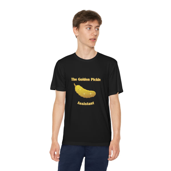 Golden Pickle Assistant Youth Moisture-Wicking T-Shirt