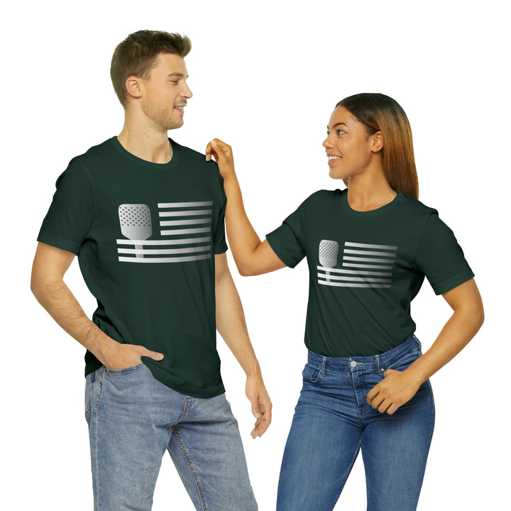 Paddle Flag Unisex T-Shirt - Great Pickleball Stuff