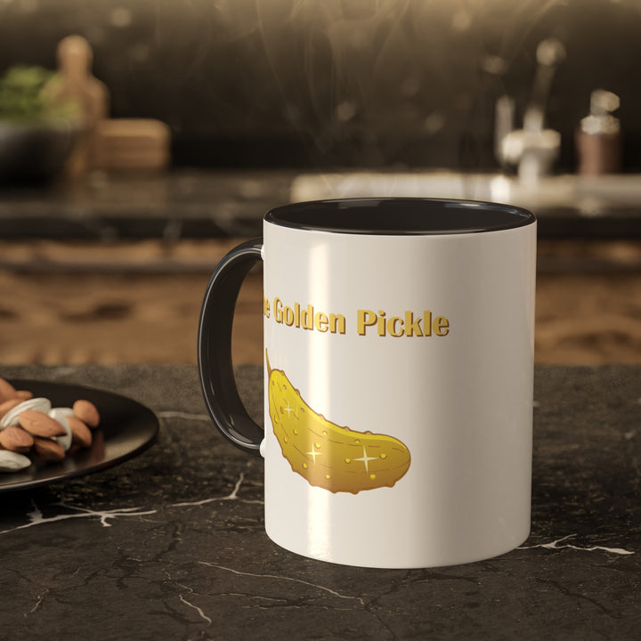 The Golden Pickle Coffee Mug-Great Pickleball Stuff