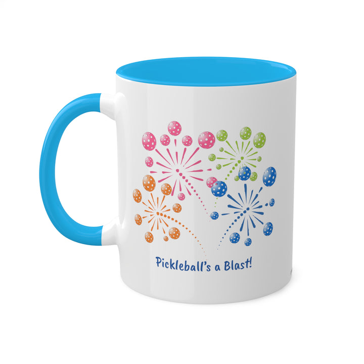 Pickleball's a Blast Coffee Mug-Great Pickleball Stuff