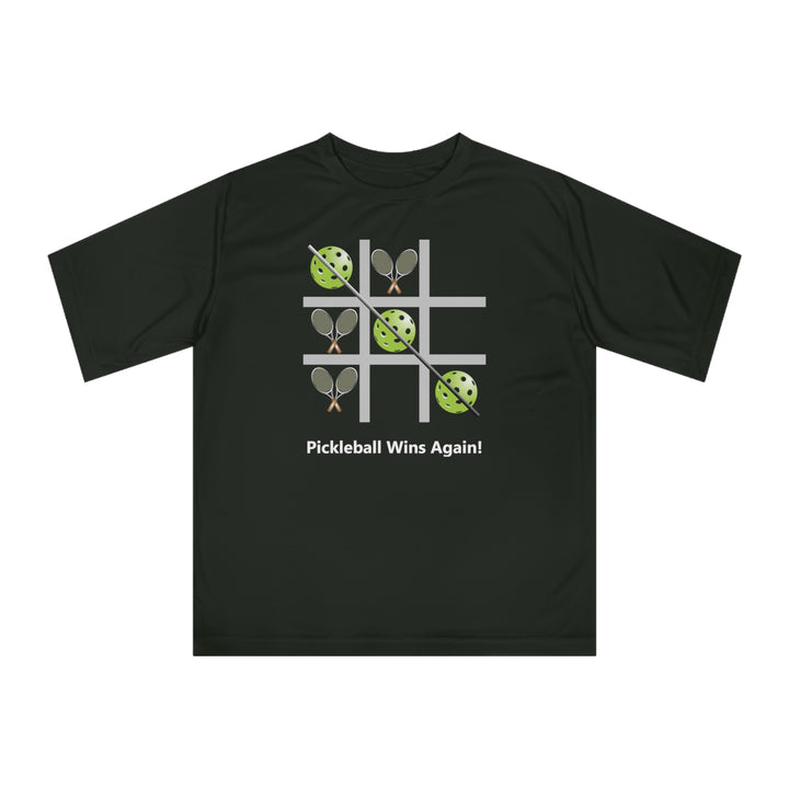 Pickleball Tic Tac Toe Tennis Unisex Moisture-Wicking T-Shirt - Great Pickleball Stuff