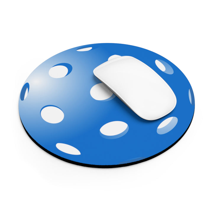 Fun Blue Pickleball Mousepad