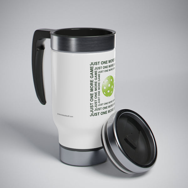 Just One More Game Square Travel Mug