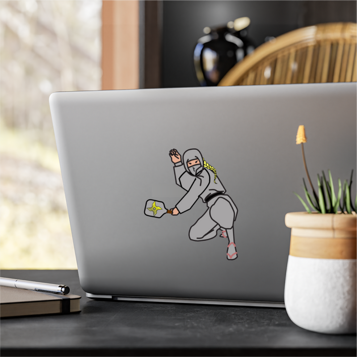 Pickleball Ninja-Female Decal - Great Pickleball Stuff