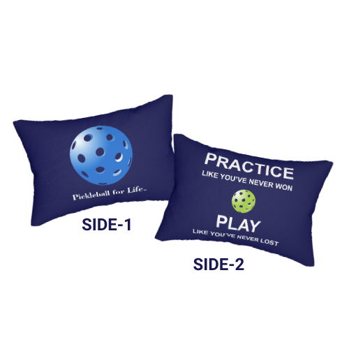 Inspirational Pickleball Lumbar Pillow