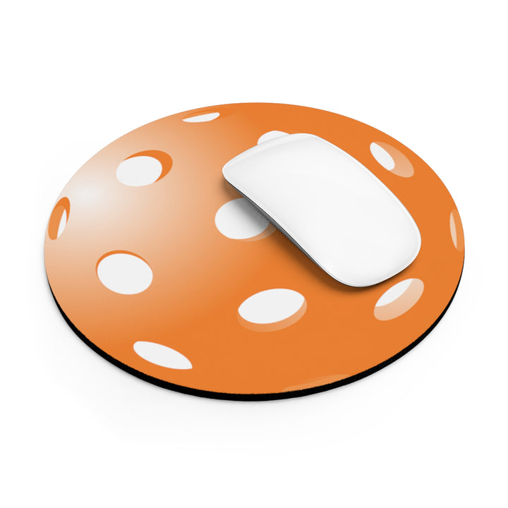 Fun Orange Pickleball Mousepad