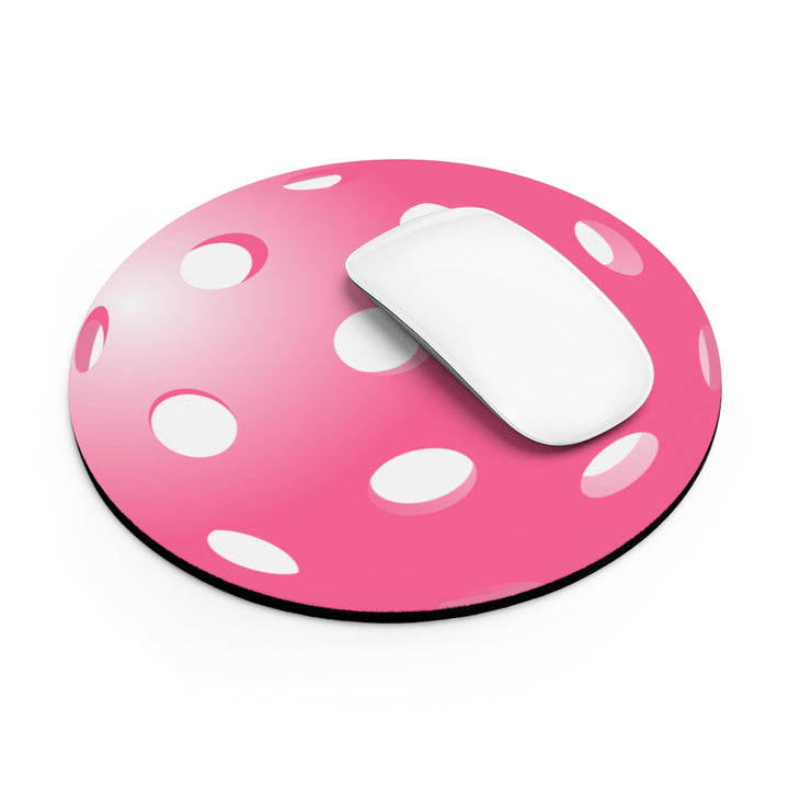 Fun Pink Pickleball Mousepad