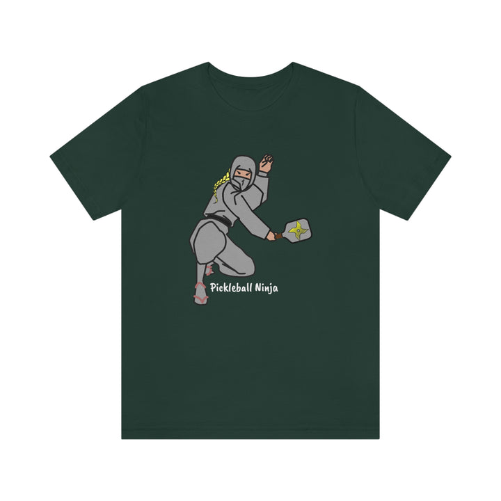 Pickleball Ninja-Female Unisex T-Shirt - Great Pickleball Stuff