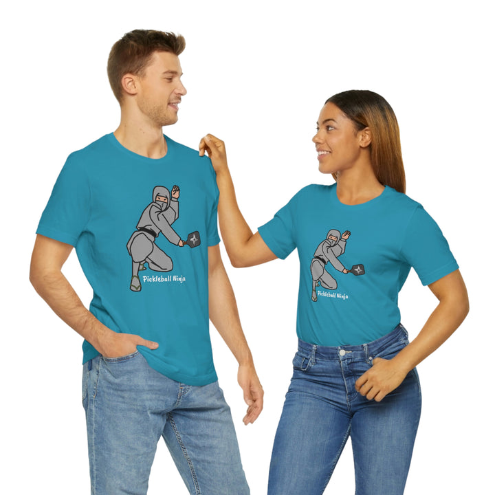 Pickleball Ninja-Male Unisex T-Shirt - Great Pickleball Stuff