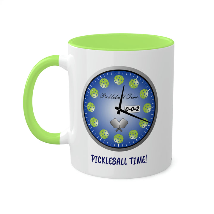 Pickleball Time Coffee Mug-Great Pickleball Stuff