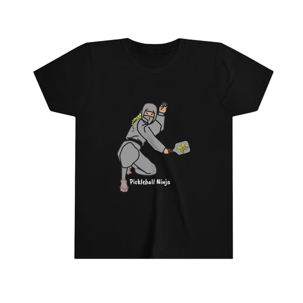 Pickleball Ninja-Female Youth T-Shirt - Great Pickleball Stuff