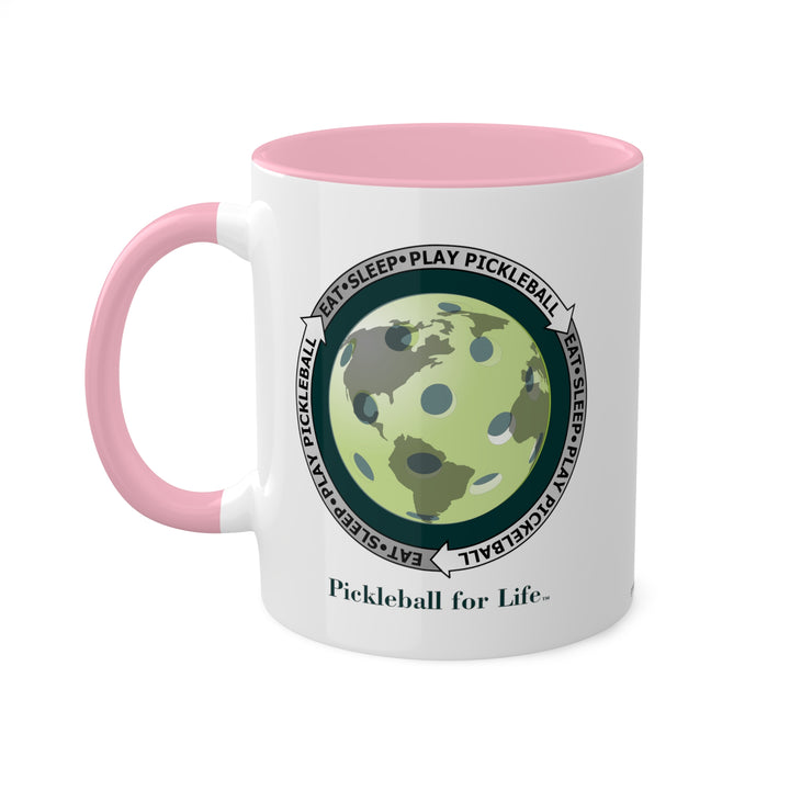 Eat Sleep Play Pickleball Coffee Mug-Great Pickleball Stuff